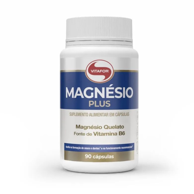 Magnésio Plus – Vitafor – 90 cáps