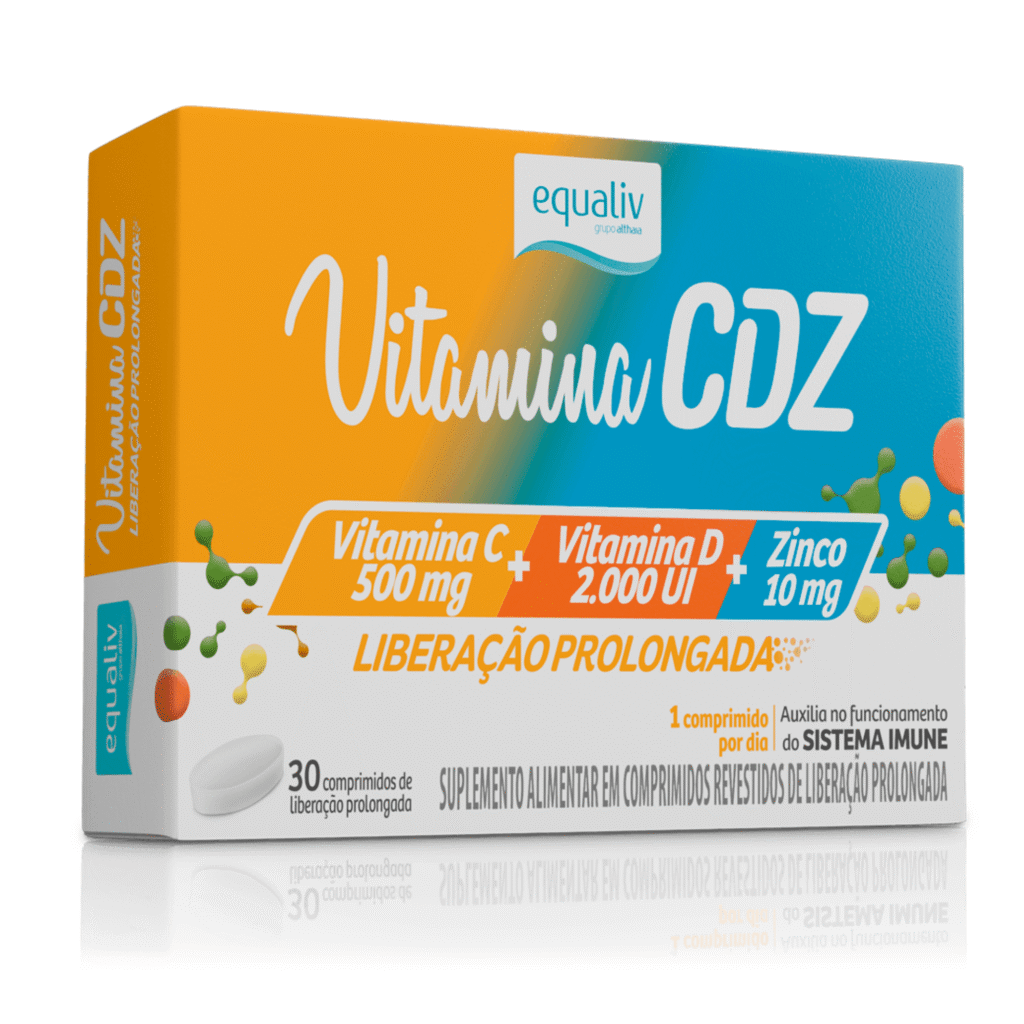 Vitamina C D Z- 30 cápsulas – Equaliv