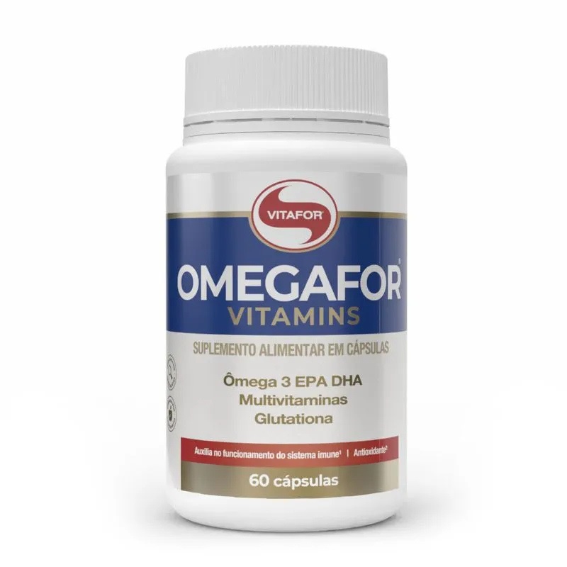 Ômegafor Vitamins – Vitafor – 60 cáps